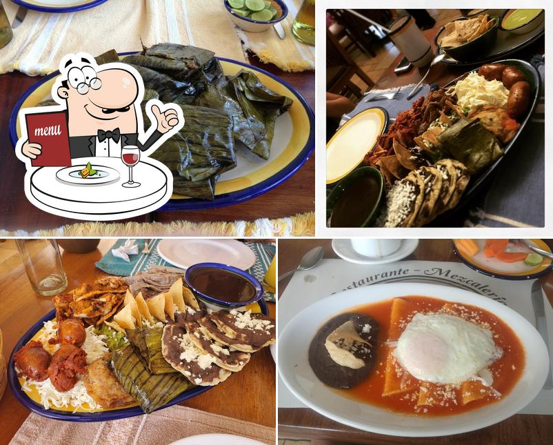 Еда в "El Sabor de Oaxaca"