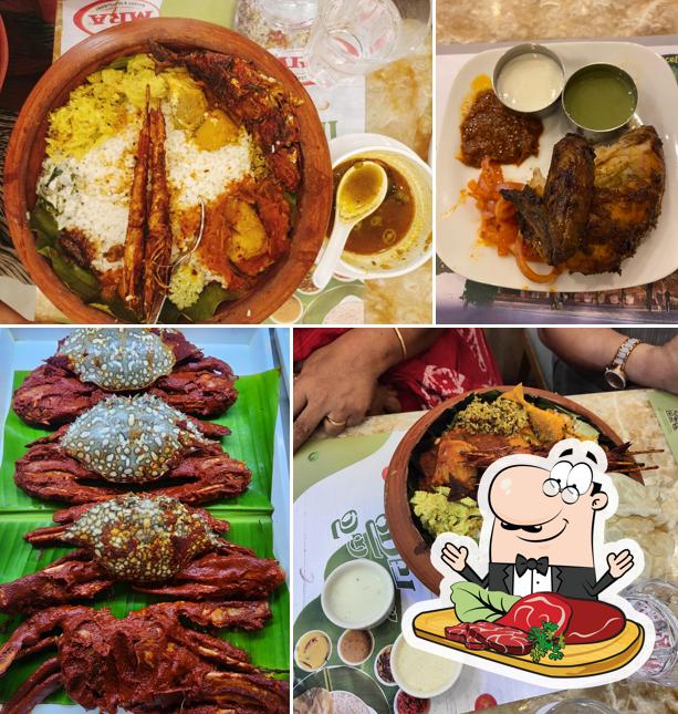 MRA Bakery & Restaurant Kozhikode provides meat meals