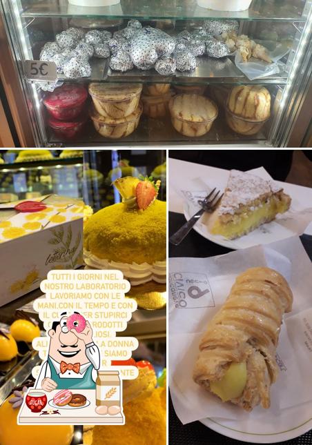 Pastry Shop Biancaneve Civico9 sirve distintos postres