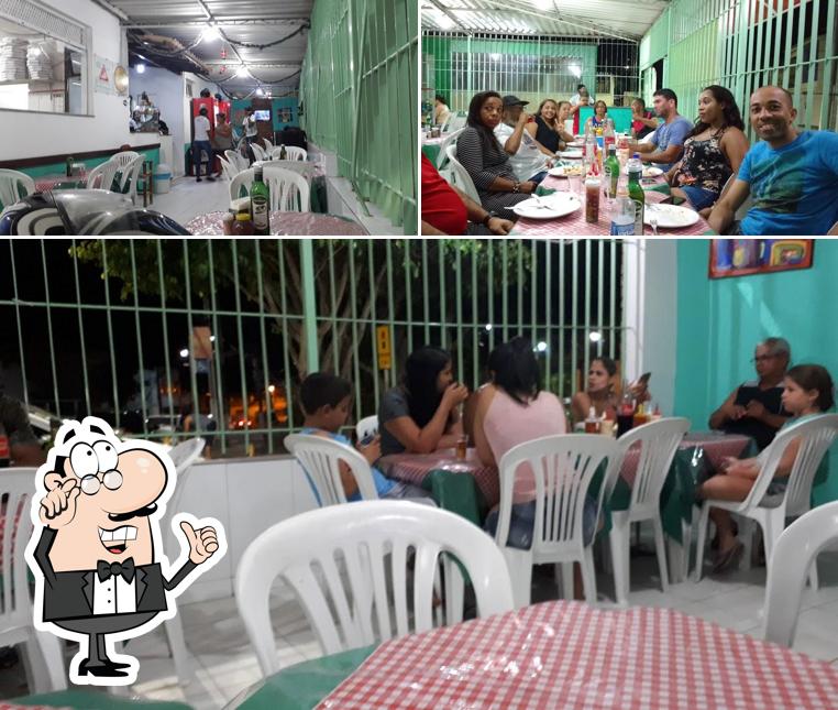 O interior do Tio Mozza Pizzaria