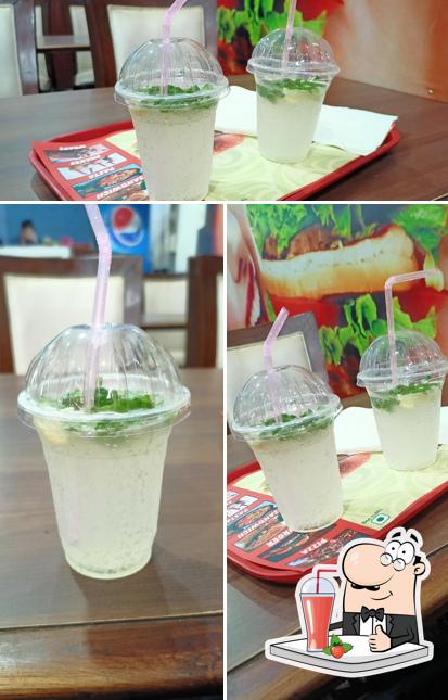 Enjoy a drink at Burger Queen assandh karnal road