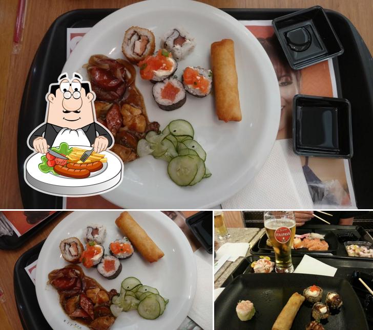 Entre diversos coisas, comida e cerveja podem ser encontrados no Bushido