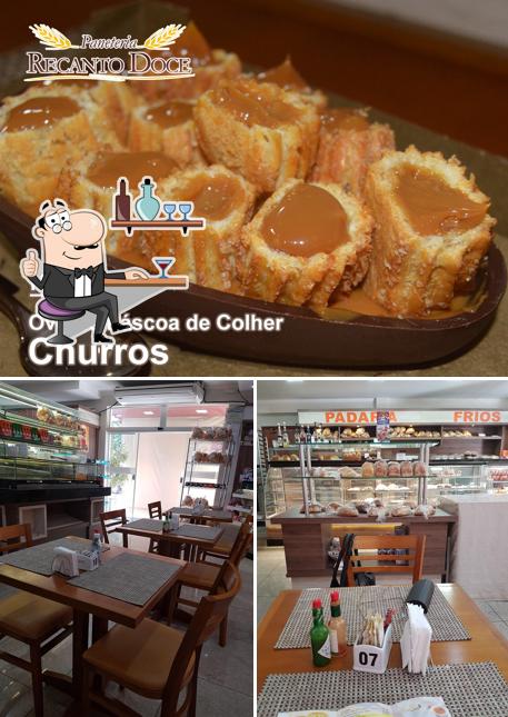 O Paneteria Recanto Doce se destaca pelo interior e comida