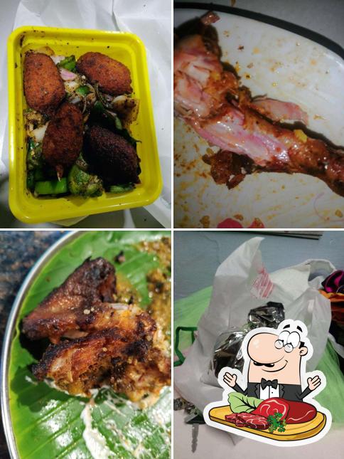 Order meat meals at Denmarrk Restaurant