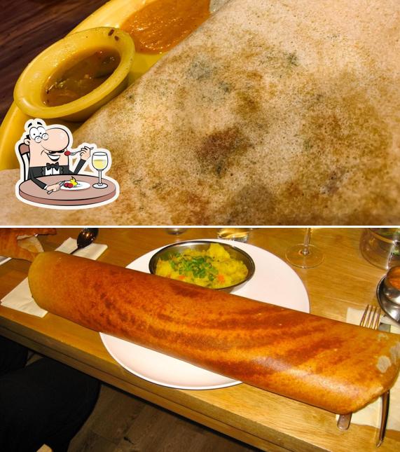 Food at Dosa Corner