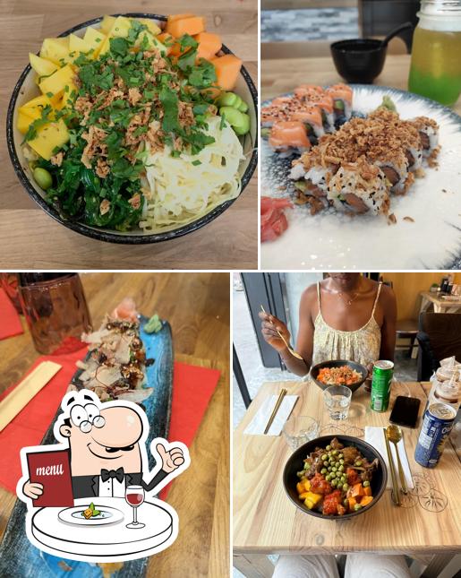 OAHU Restaurant sushi poke bowl bubble tea, Paris Restaurant reviews