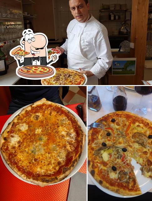 Prenez des pizzas à L'Antica Trattoria Chez Stefano