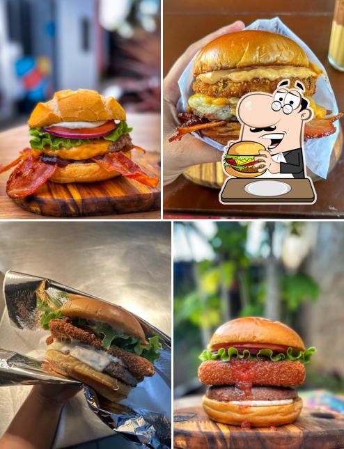 Delicie-se com um hambúrguer no Bocaburguer