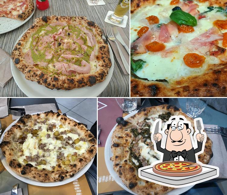 A Al Solito Porzio Caserta, vous pouvez profiter des pizzas