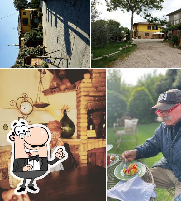 Tra le varie cose da Agriturismo da Baffone si possono trovare la esterno e interni