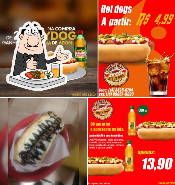 Comida em Dogueria Billy dog