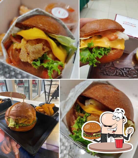 Las hamburguesas de Kyochon - First Avenue Mall Motor City las disfrutan distintos paladares