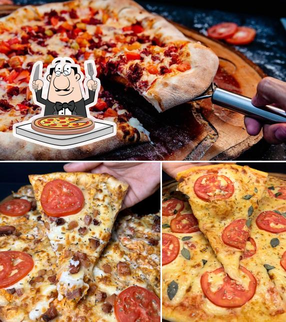 No Pizza Rise Prazeres, você pode desfrutar de pizza