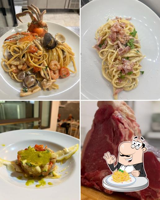 Spaghetti alla carbonara al Ristorante-Pinseria Il Magnifico