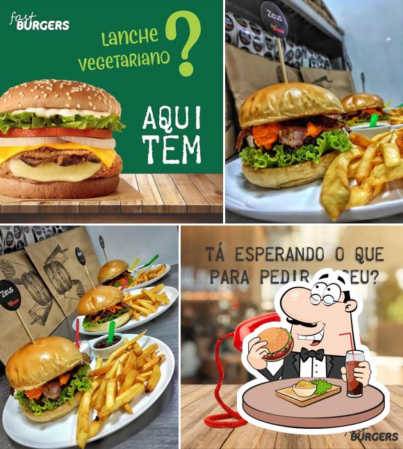 Os hambúrgueres do Fast Burgers irão saciar diferentes gostos
