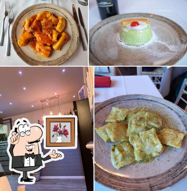 Gli interni di Osteria Sicilia