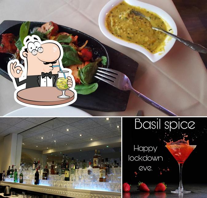 Basil Spice Indian Restaurant, Bar, Basildon Carta del restaurante y