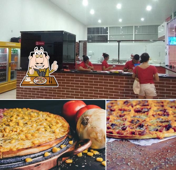 Peça diversos variedades de pizza