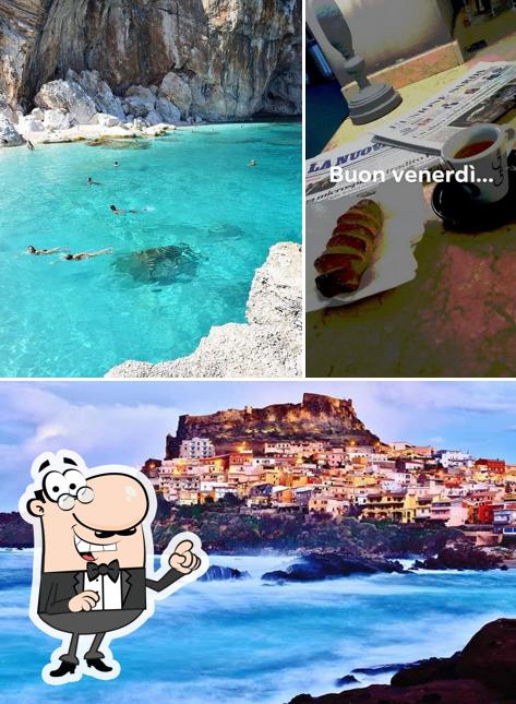 Questa è la foto che raffigura la esterno e cibo di La Palma Cafè
