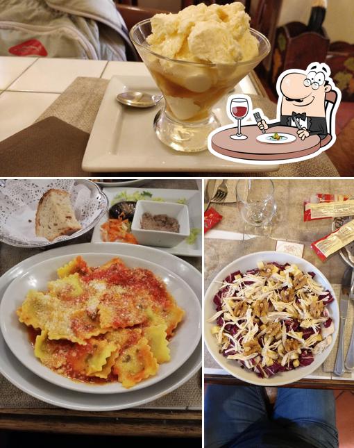 Еда в "Vini e Buffet - Enoteca e Ristorante"