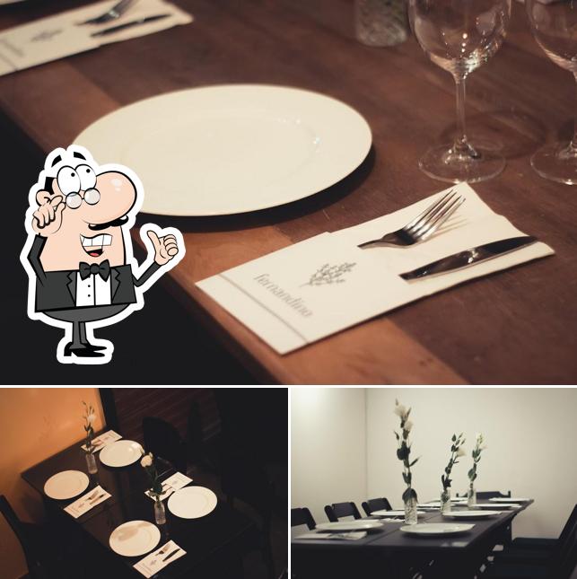 Veja imagens do interior do Restaurante Fernandino