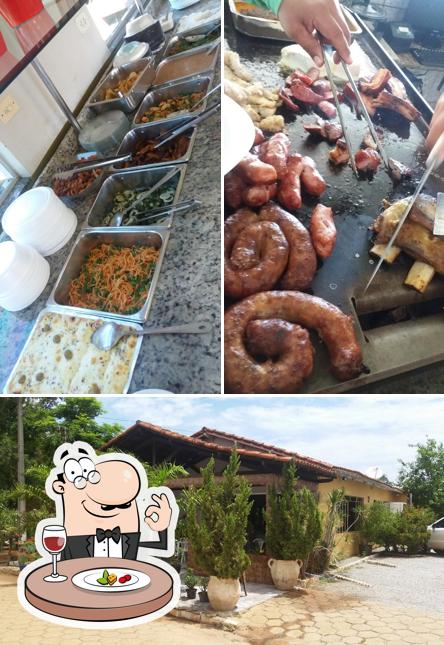 Esta é a ilustração ilustrando comida e exterior no Churrascaria Tatu