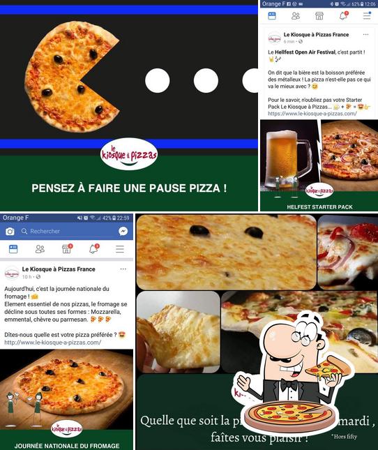 Choisissez des pizzas à Le Kiosque à Pizzas