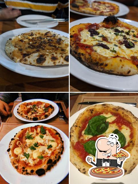 Experimente diferentes estilos de pizza