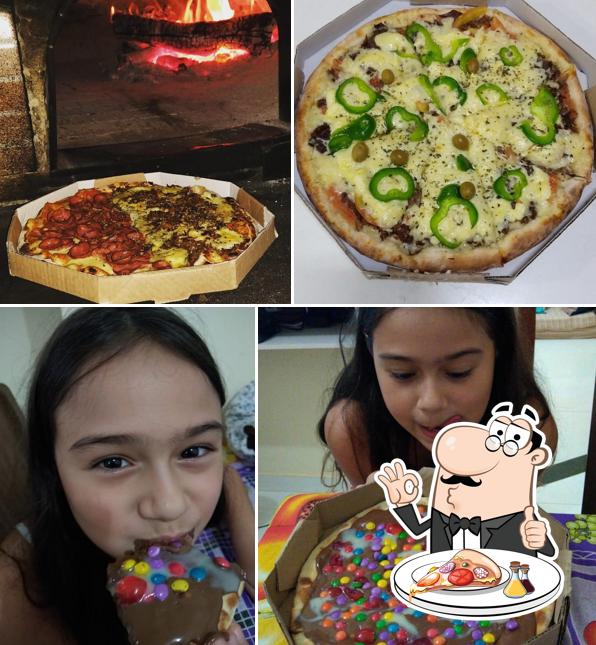 Escolha diferentes estilos de pizza