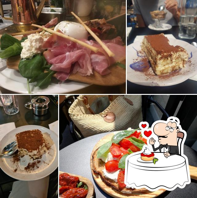 Pizzeria Gemma. offre un nombre de desserts