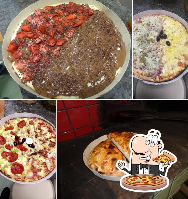 Consiga pizza no Pizzaria do Baixinho