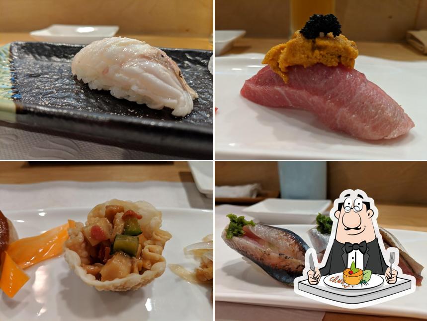 Food at Moto Azabu Sushi Bar & Grill