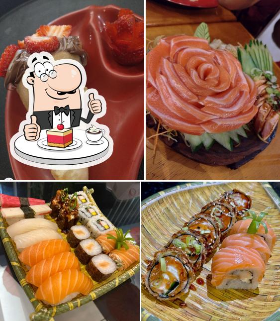 Seigu Sushi provê uma escolha de sobremesas