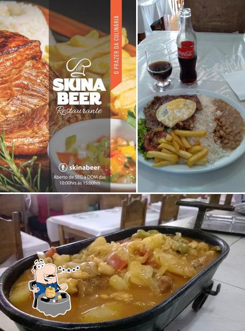 Platos en Restaurante Skina Beer