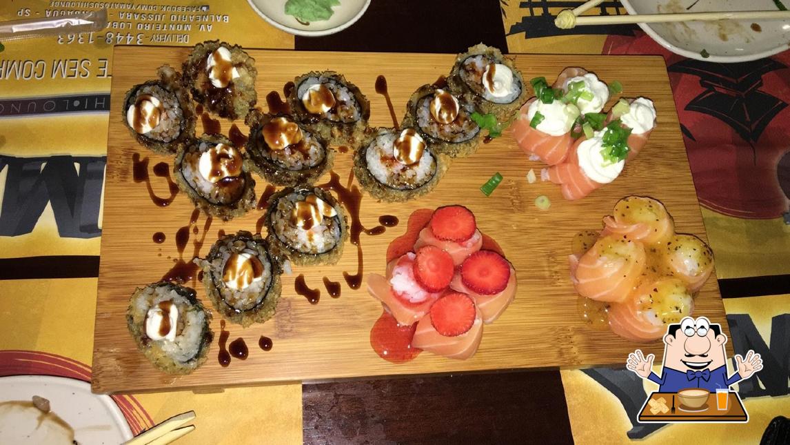 Comida em Yamato Sushi Lounge