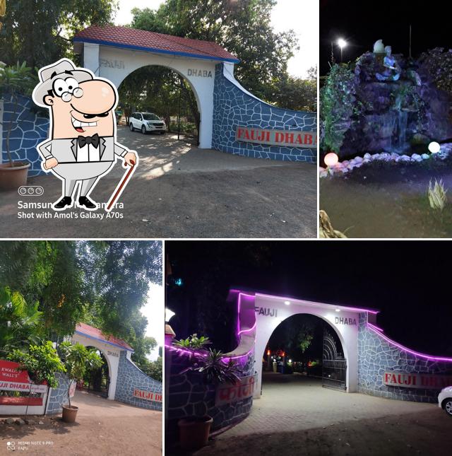 Check out how Fauji Dhaba looks outside