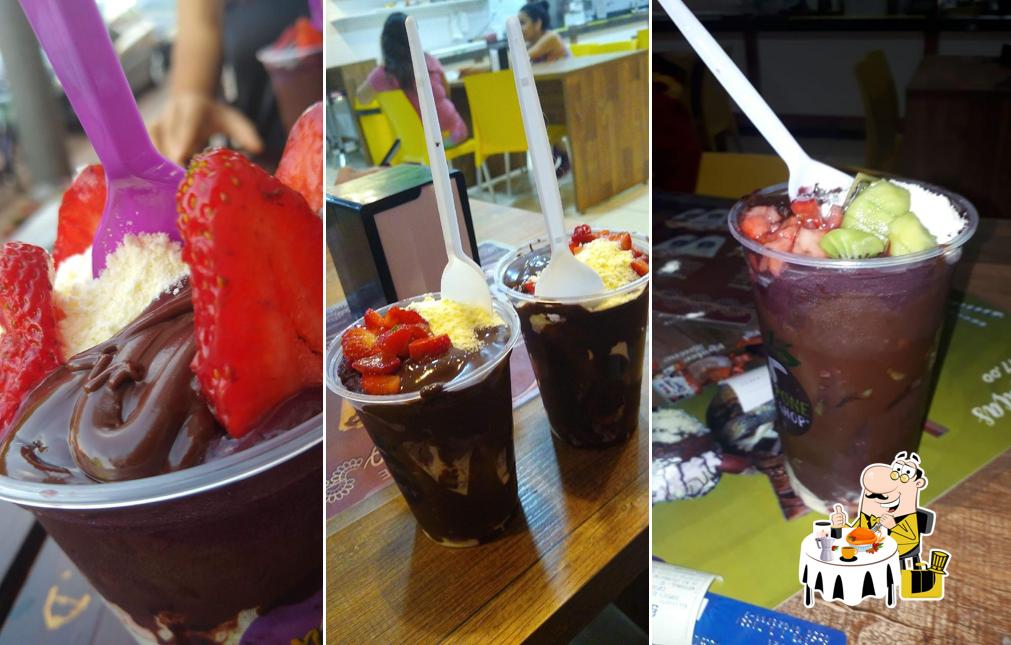 Platos en Guaruba Açaí