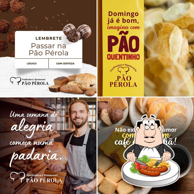 Platos en Pão Pérola Panificadora e Confeitaria