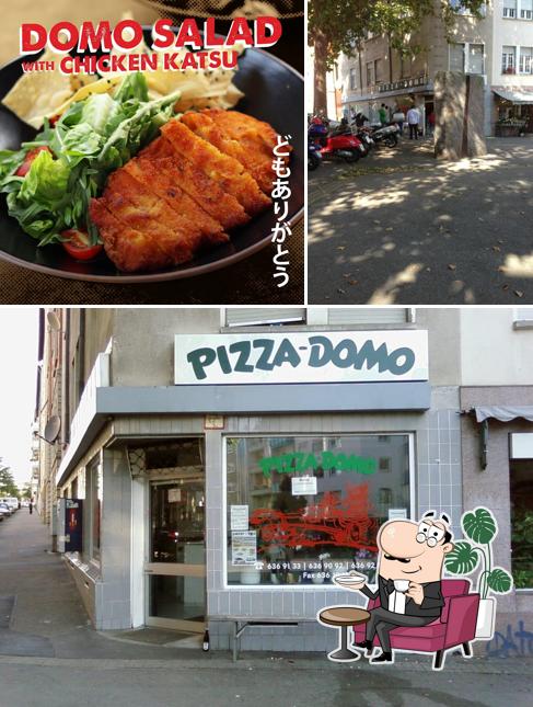 L'intérieur de Pizza Domo