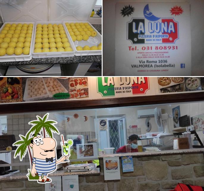 Ecco un'immagine di Pizzeria La Luna (D'asporto)