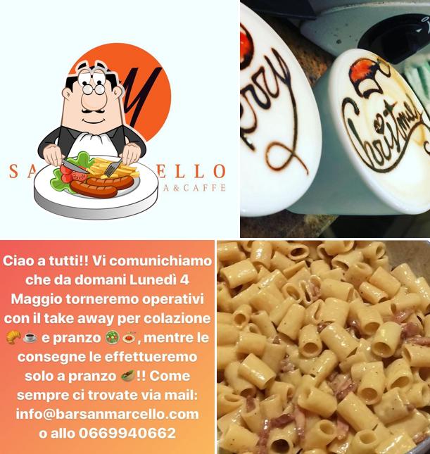 Cibo al Bar San Marcello