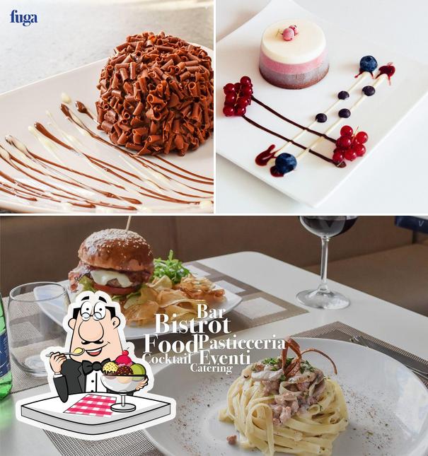 Fuga offre un'ampia selezione di dessert