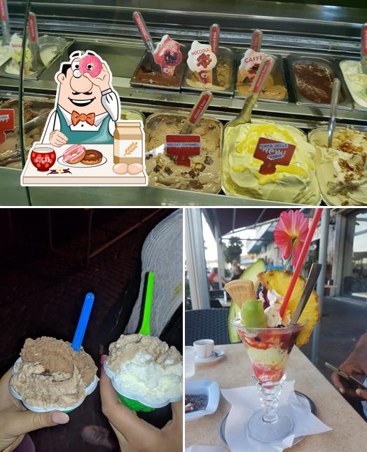 Gelateria Caraibi propone un'ampia varietà di dolci