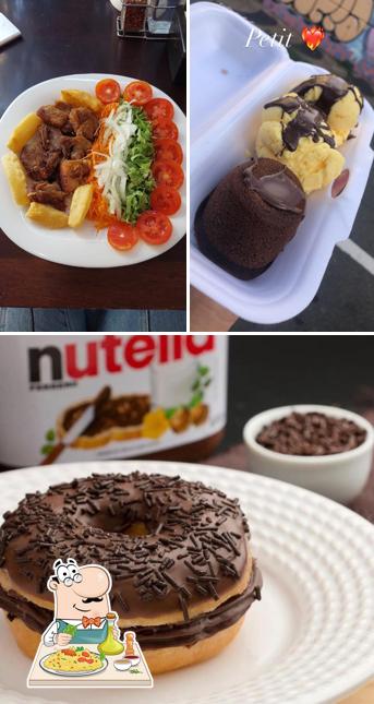 Comida em Jardim gastronômico bistrô