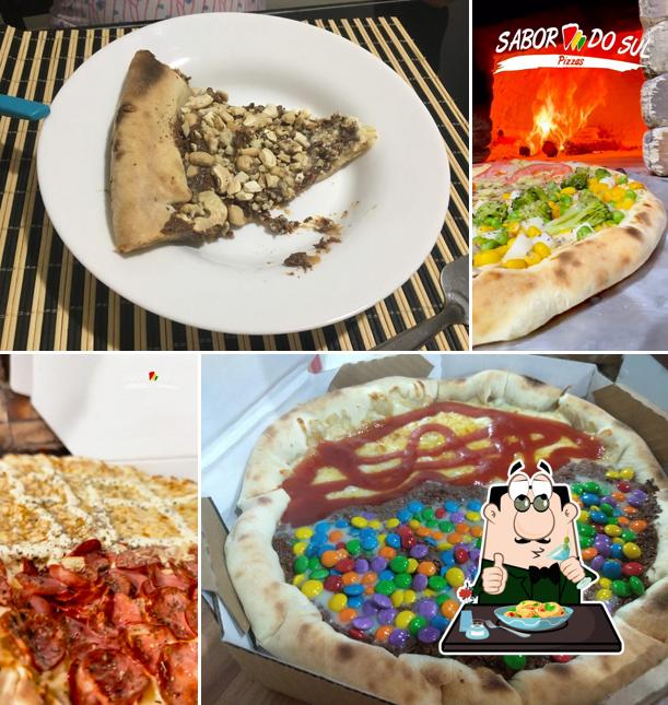 Platos en Sabor do Sul Pizzas - Brotas