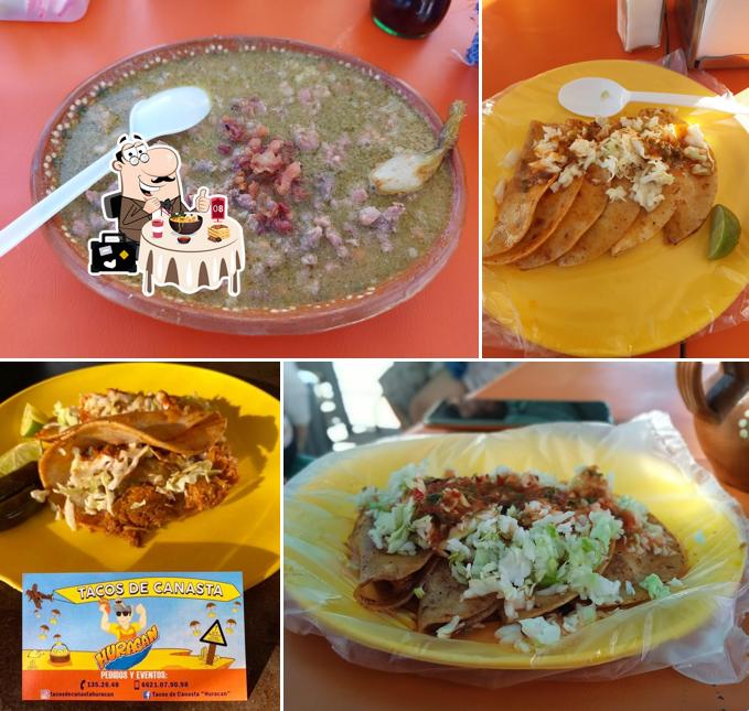 Блюда в "Tacos De Canasta Huracan"