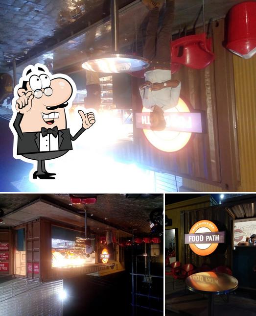 The interior of Food Path