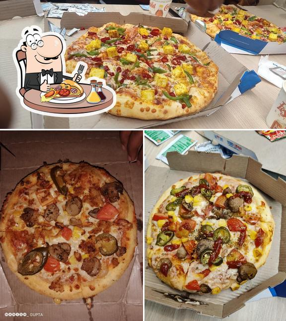 Try out pizza at Domino's Pizza - Saran