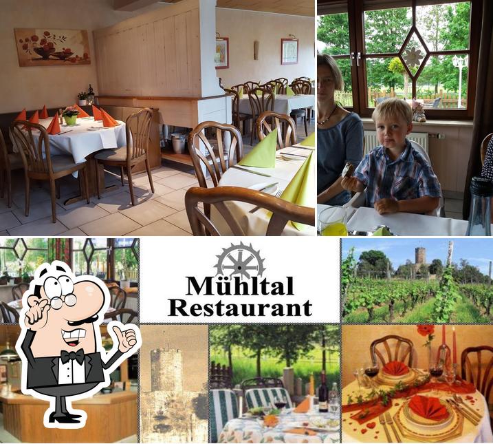 Die Inneneinrichtung von Mühltal-Restaurant