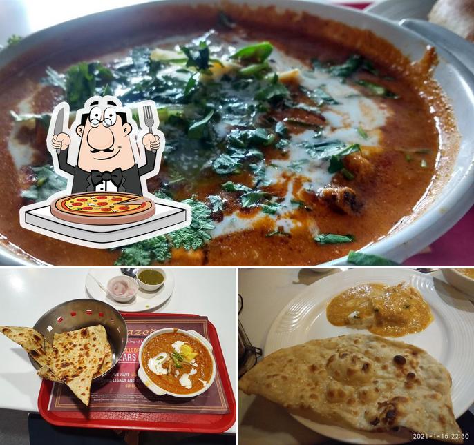 Pick pizza at Nazeer Foods